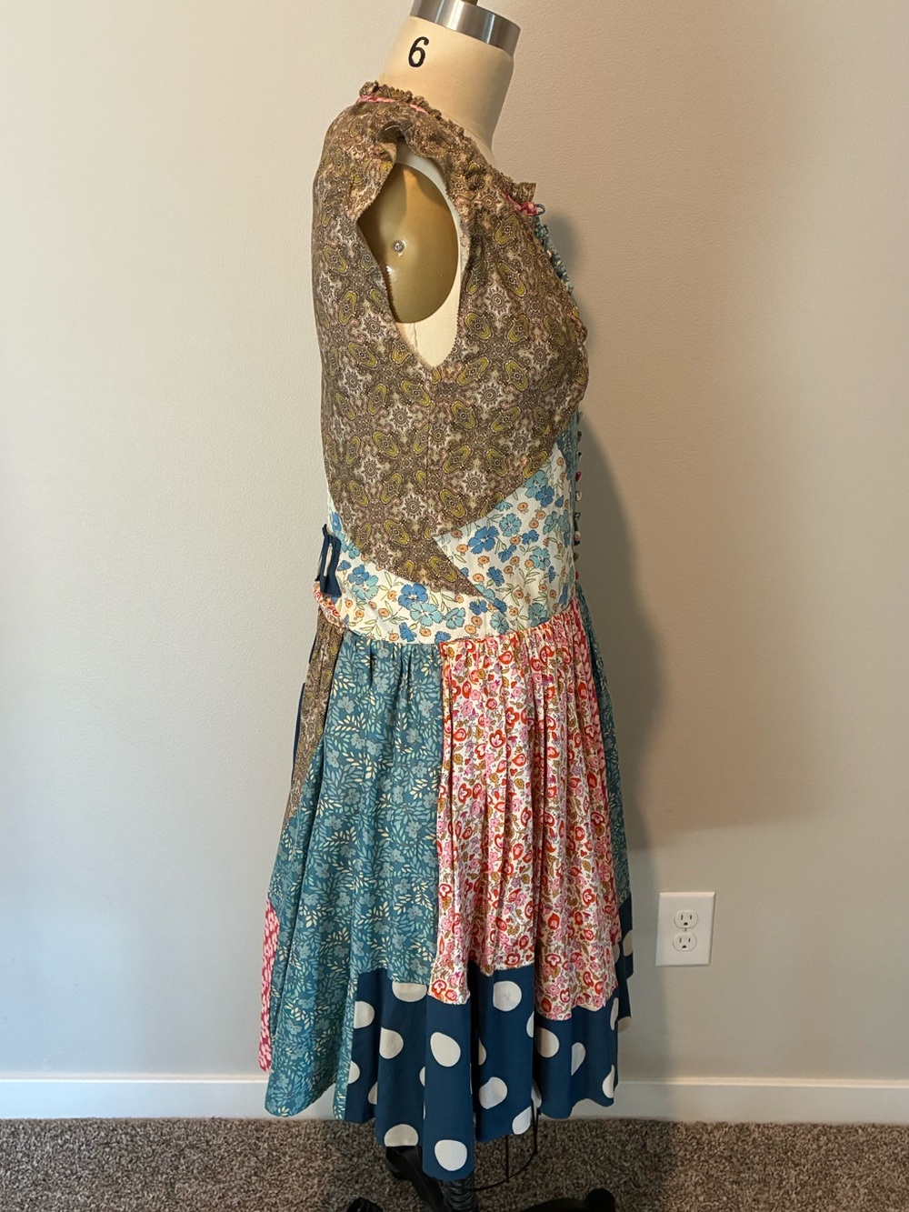 NWT Vintage Marc by Marc Jacobs patchwork dress - Picture 3 of 10